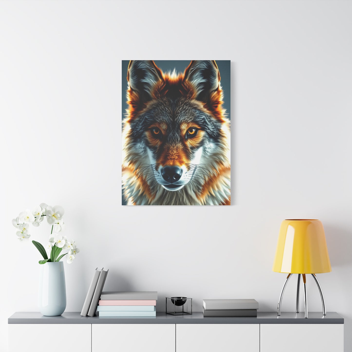 Vision Coyote Art Art Wall Art & Canvas Print