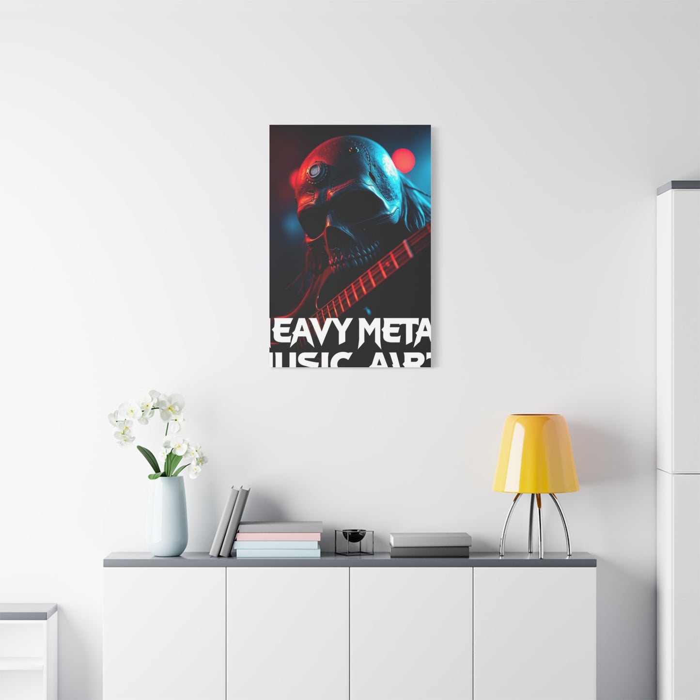 Vision Heavy Metal Music Art Art Wall Art & Canvas Print