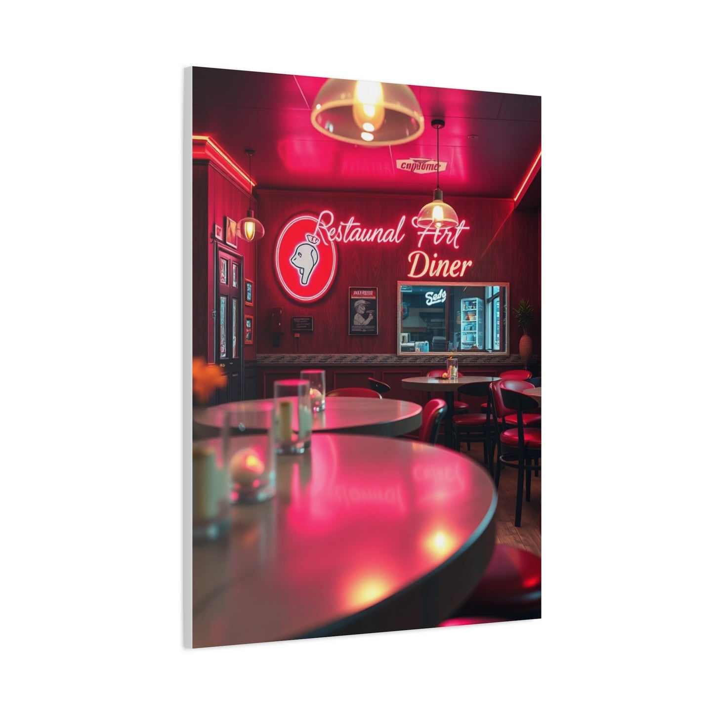 Supreme Restaurant & Diner Art Collection Wall Art & Canvas Print