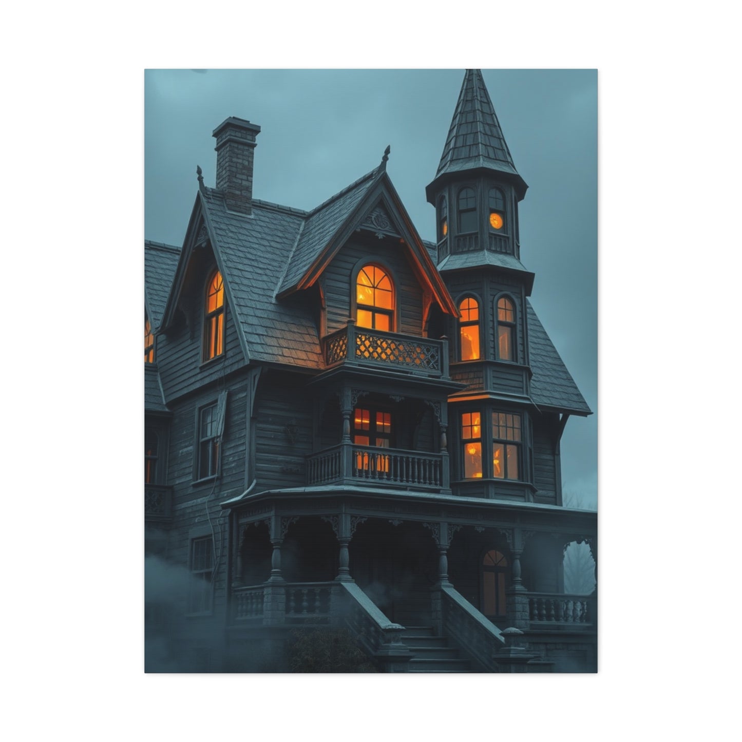 Supreme Haunted House Art Collection Wall Art & Canvas Print
