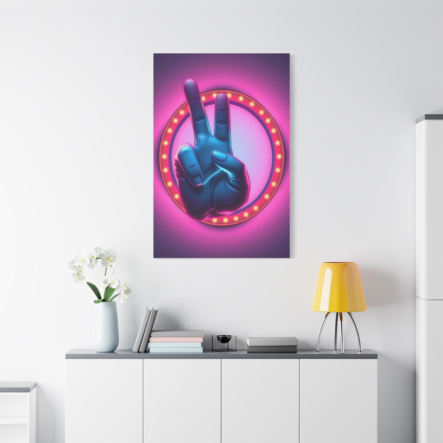 Peace Sign Art Supreme Gallery Wall Art & Canvas Print