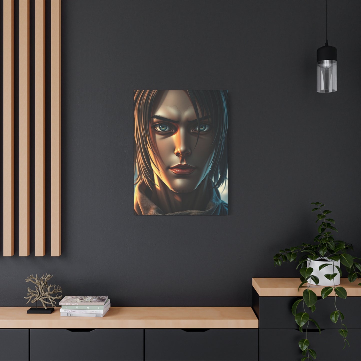 Attack On Titan Art Refined Canvas Wall Art & Canvas Print