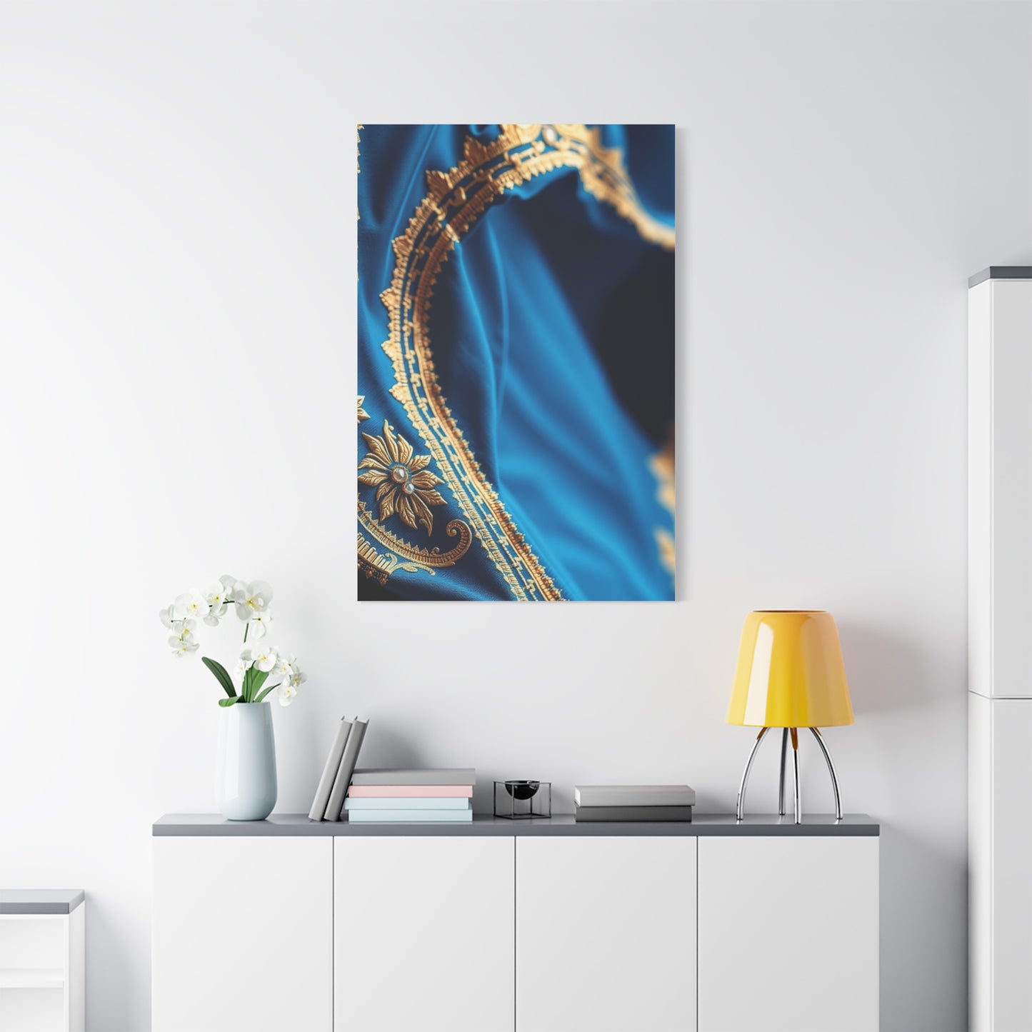 Collection Blue & Gold Art Art Wall Art & Canvas Print
