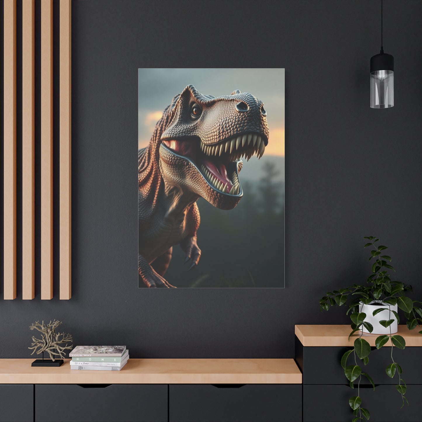 Supreme Tyrannosaurus Rex Art Collection Wall Art & Canvas Print