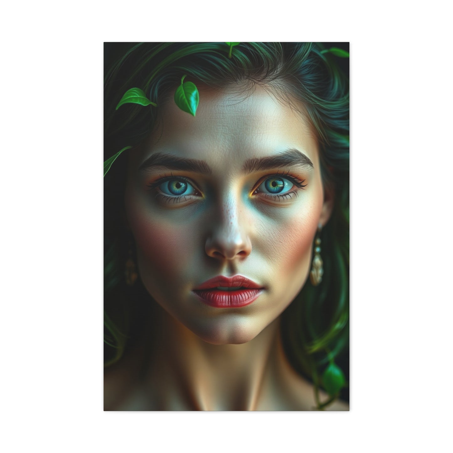 Lush Tranquility Art Panel Wall Art & Canvas Print