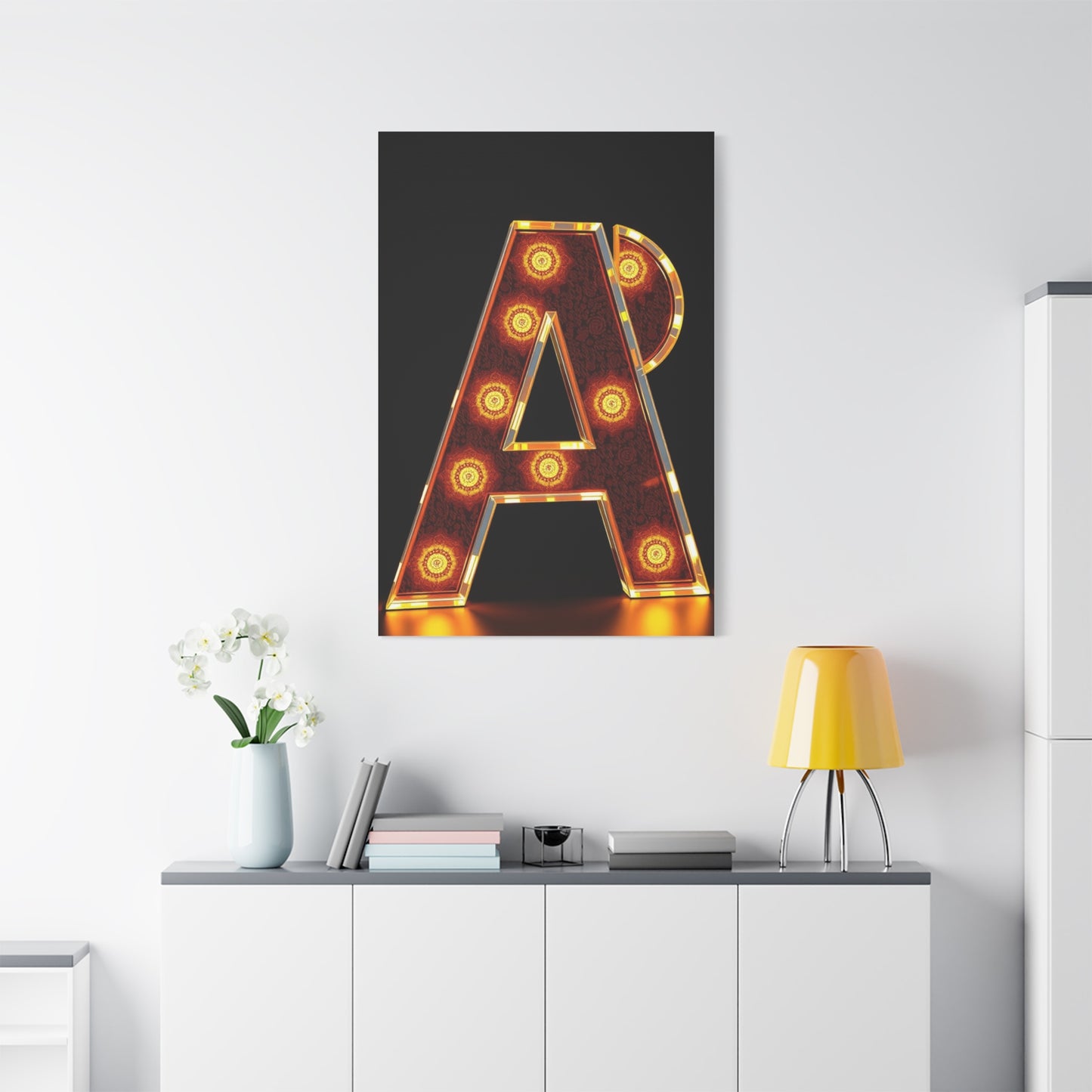 Vision Alphabet & Letter Art Art Wall Art & Canvas Print