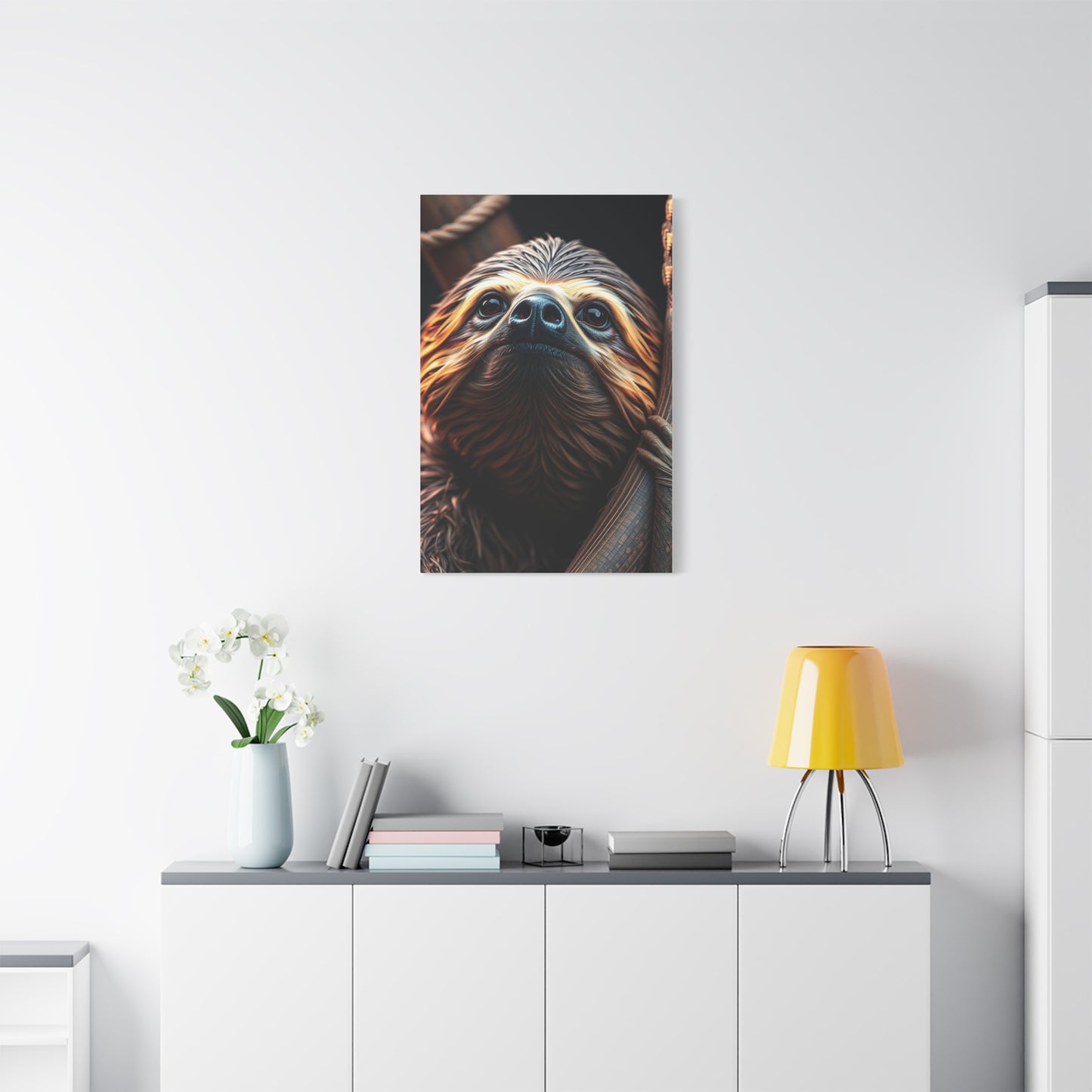 Masterpiece Sloth Art Vision Wall Art & Canvas Print
