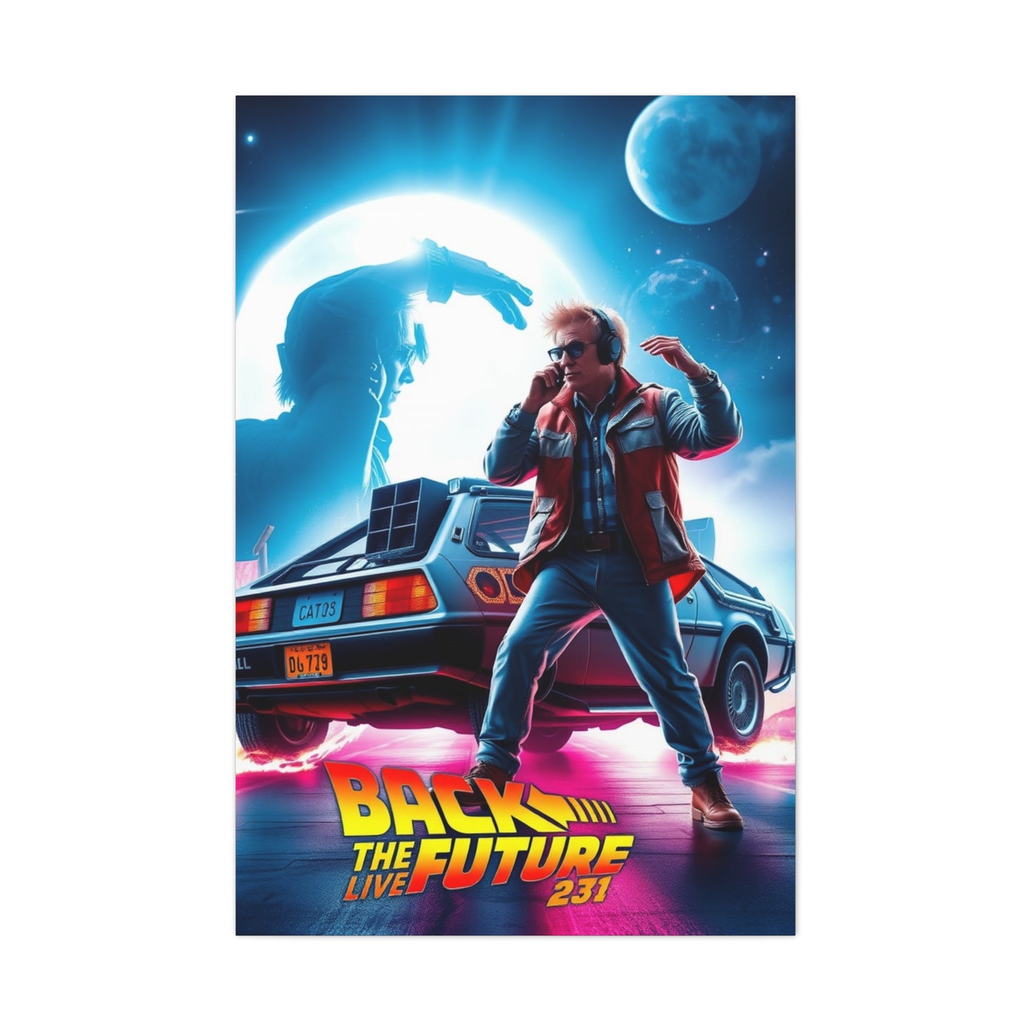 Supreme Back to the Future Art Collection Wall Art & Canvas Print