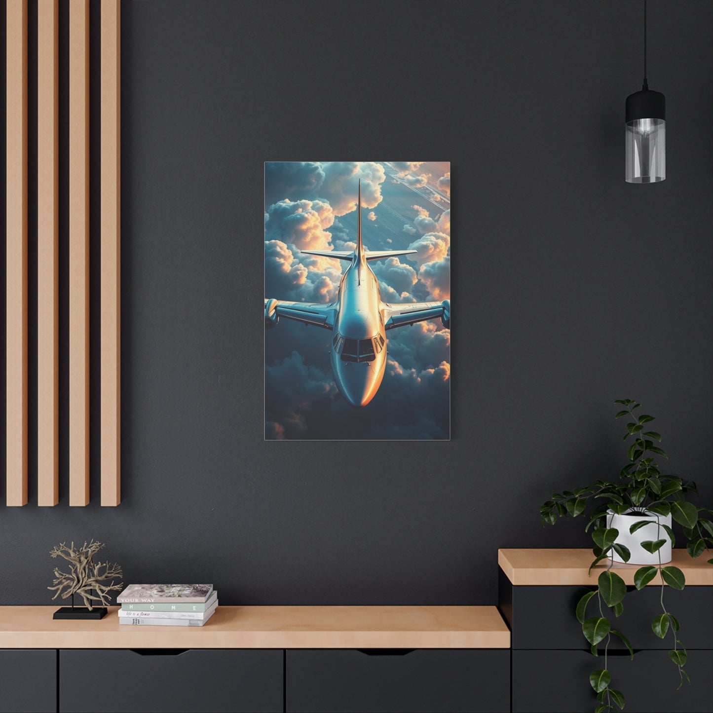 Masterpiece Airplane Art Vision Wall Art & Canvas Print