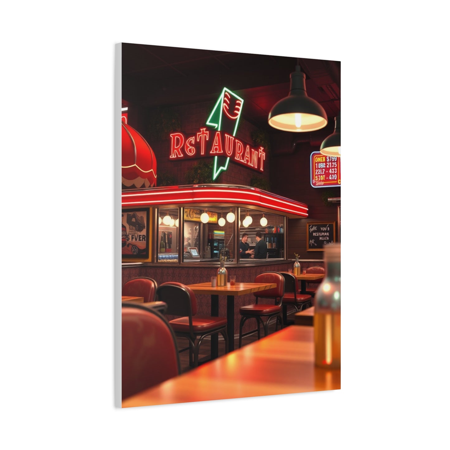 Elite Restaurant & Diner Art Vision Wall Art & Canvas Print