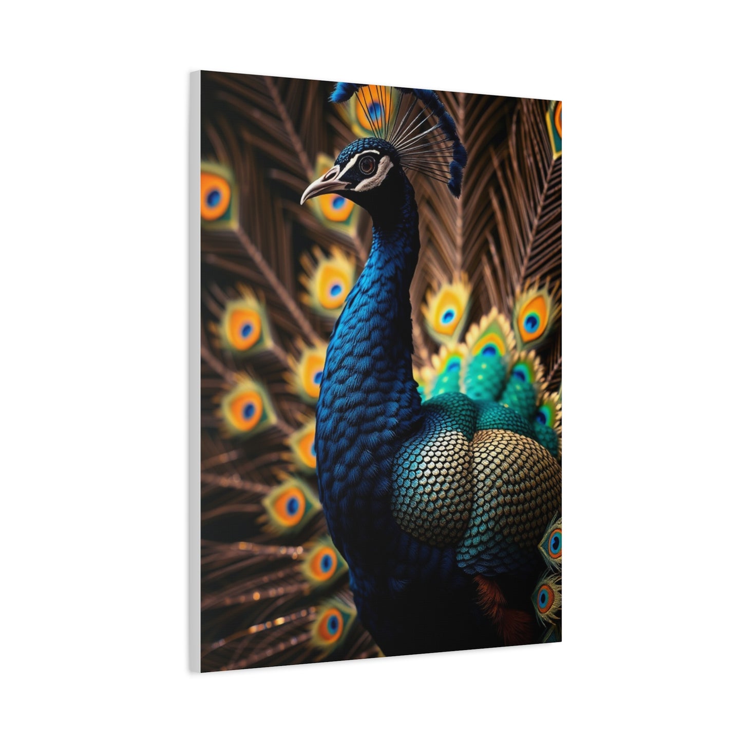 Masterpiece Peacock Art Vision Wall Art & Canvas Print