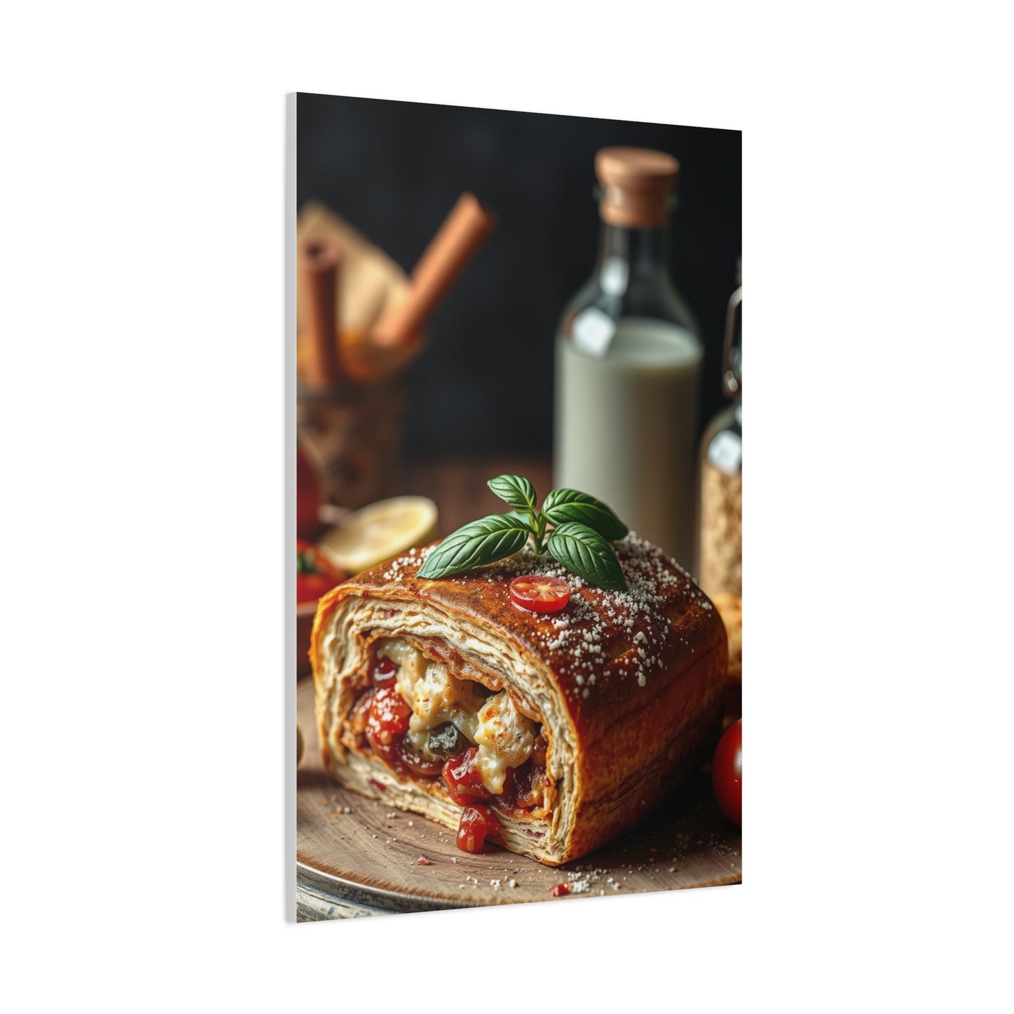 Vision Italian Food Art Art Wall Art & Canvas Print