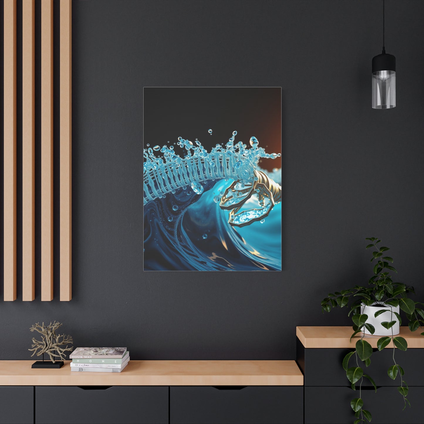 Ethereal Tides Artistry Wall Art & Canvas Print