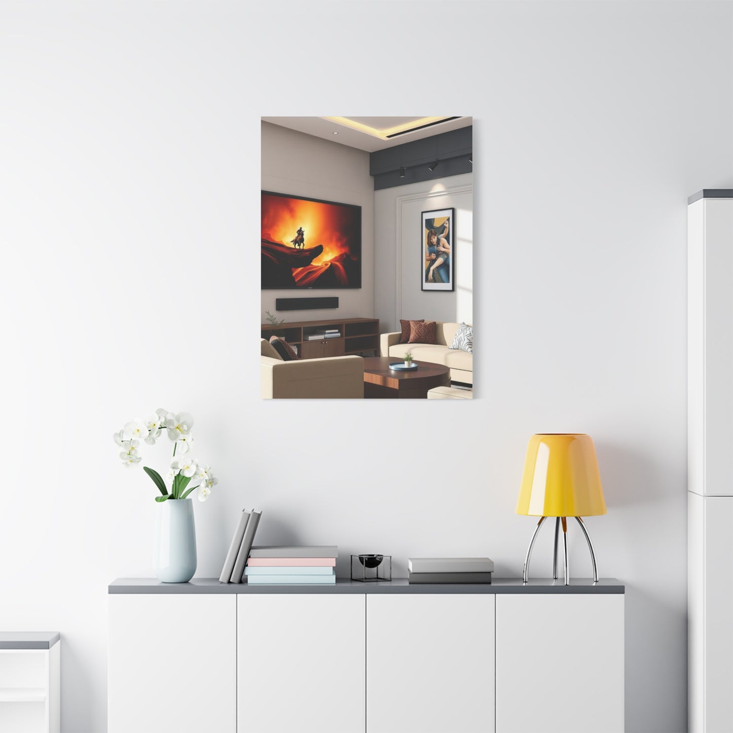 Supreme Home Theatre Decor Art Collection Wall Art & Canvas Print