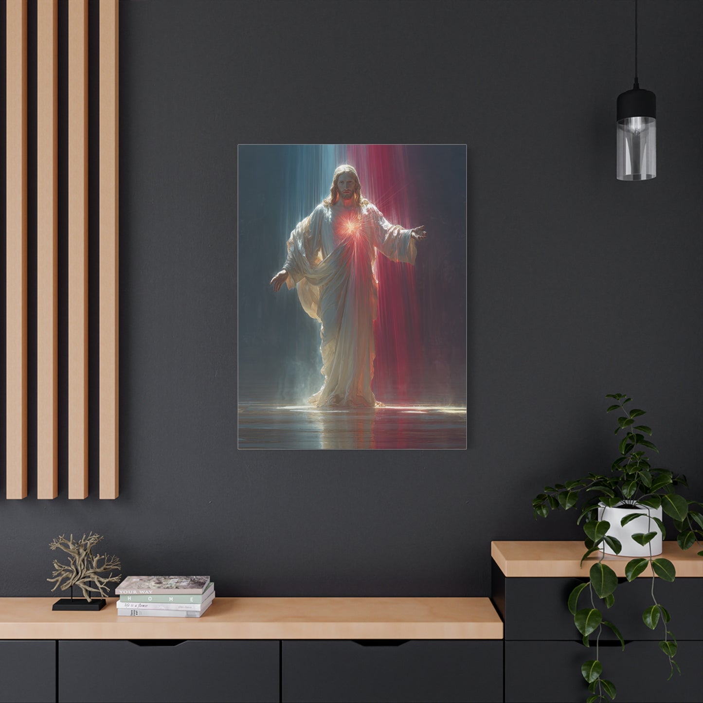 Divine Mercy Christ Radiant Light Wall Art & Canvas Print