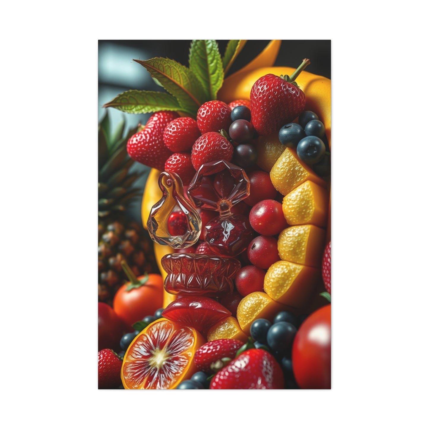 Opulent Orchard Canvas wall art & canvas print