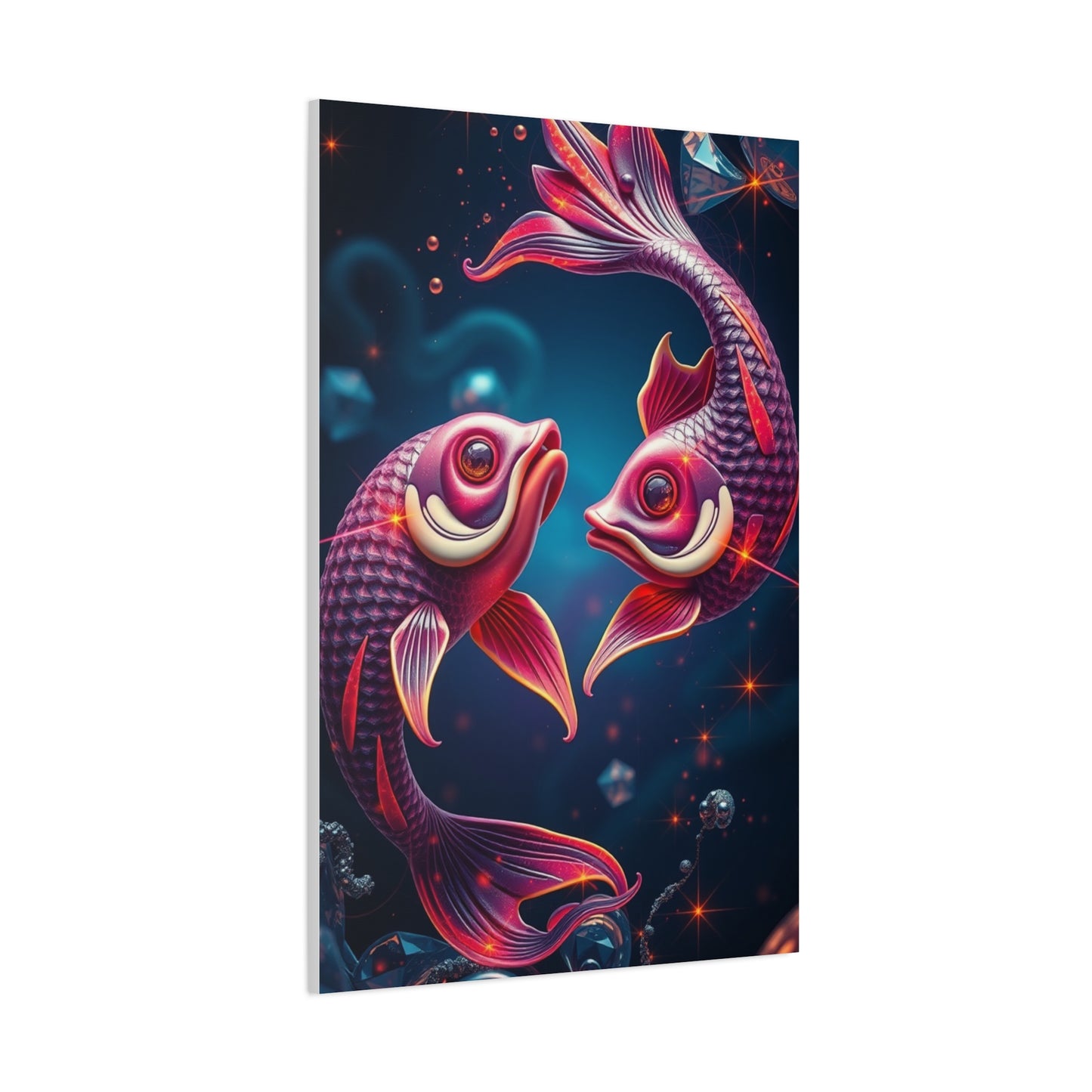 Aquatic Zodiac Opulence wall art & canvas print