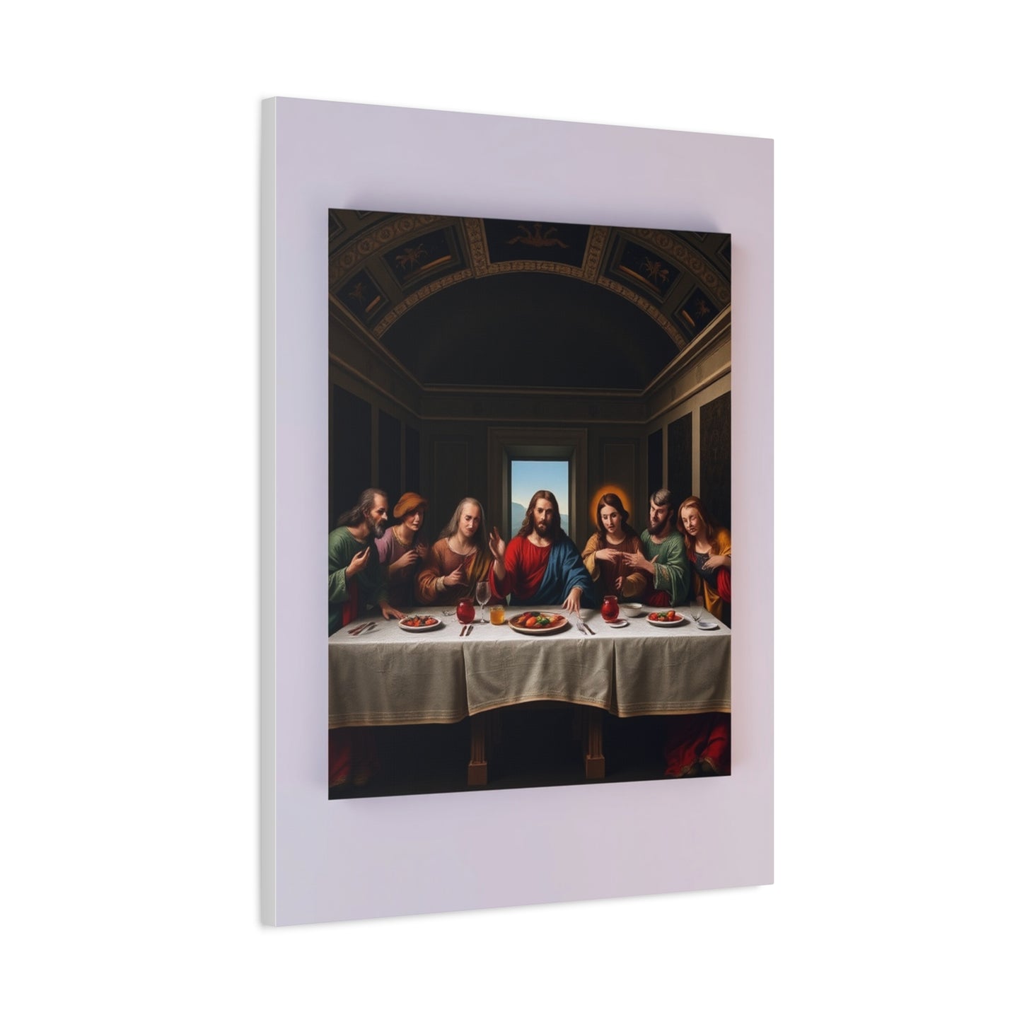Vision The Last Supper Art Art Wall Art & Canvas Print