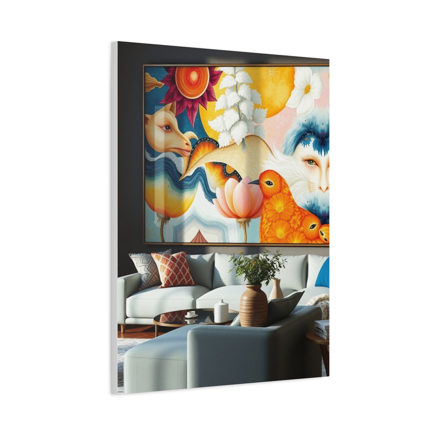 Vision Large Art for Living Room Art Art Wall Art & Canvas Print