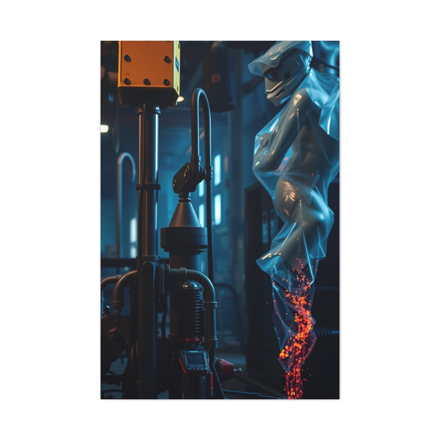 Masterpiece Industrial Art Vision Wall Art & Canvas Print