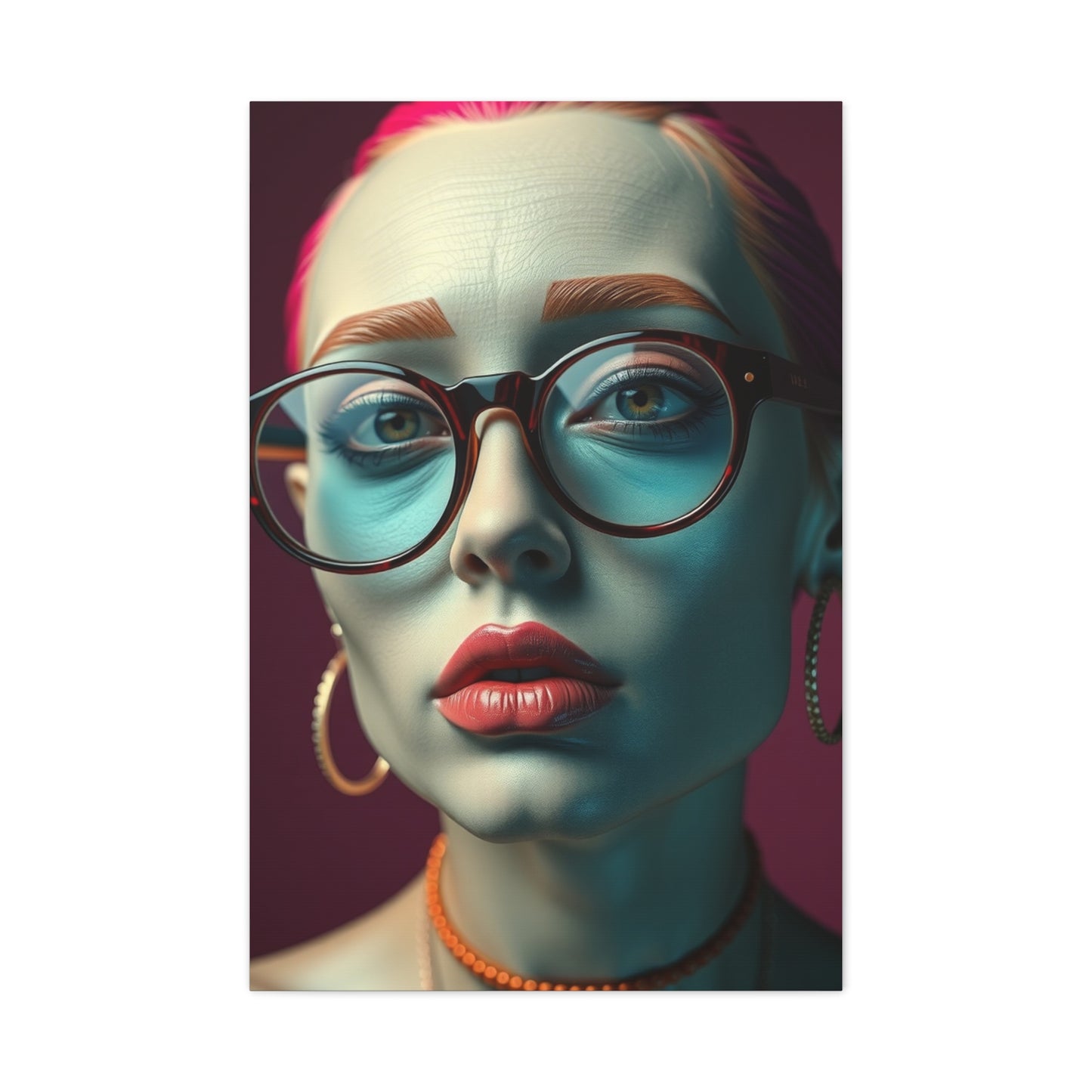 Whimsical Luminance Canvas wall art & canvas print