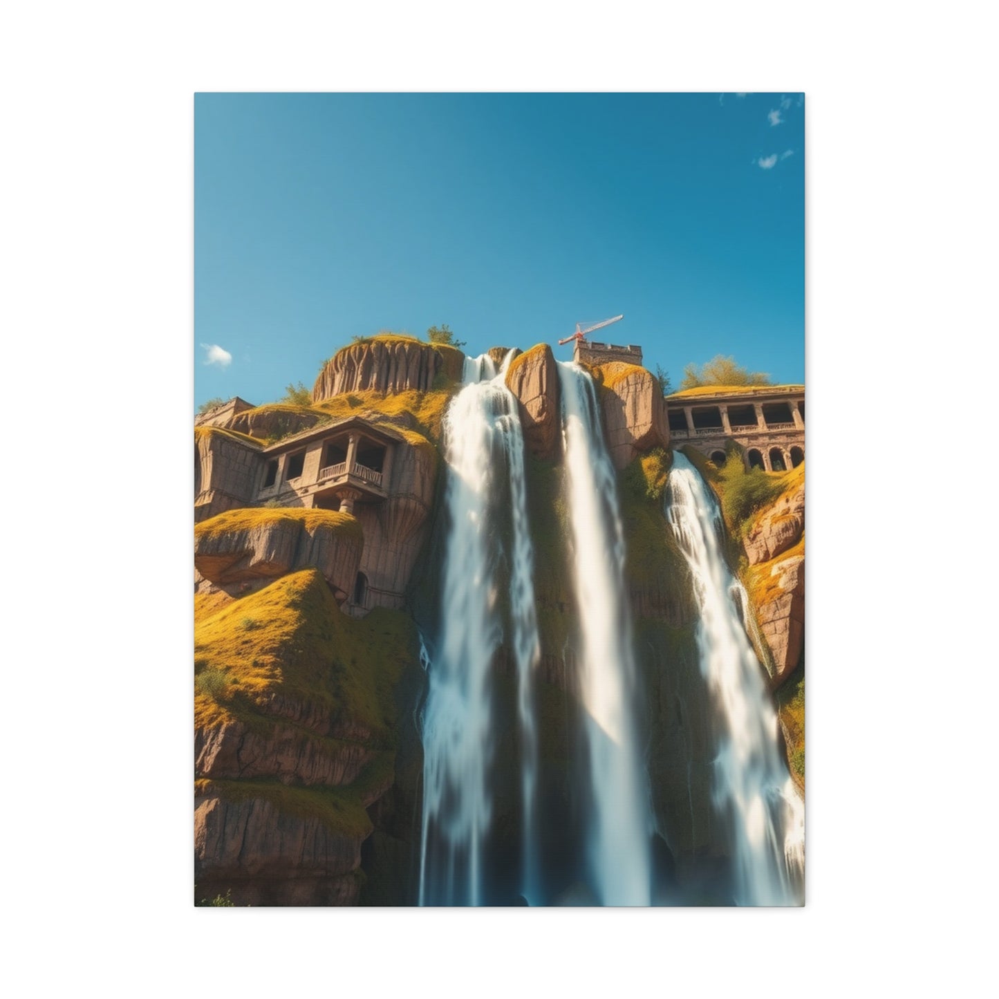 Cascading Elegance Canvas Wall Art & Canvas Print