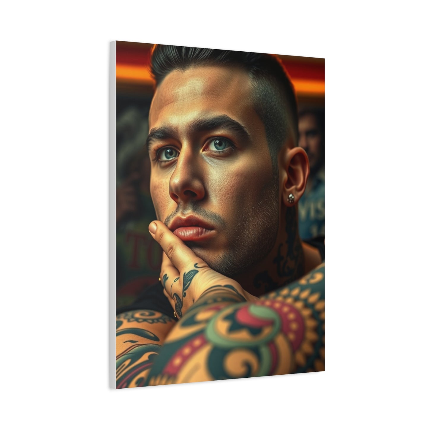 Tattoo Parlor Art Refined Canvas Wall Art & Canvas Print