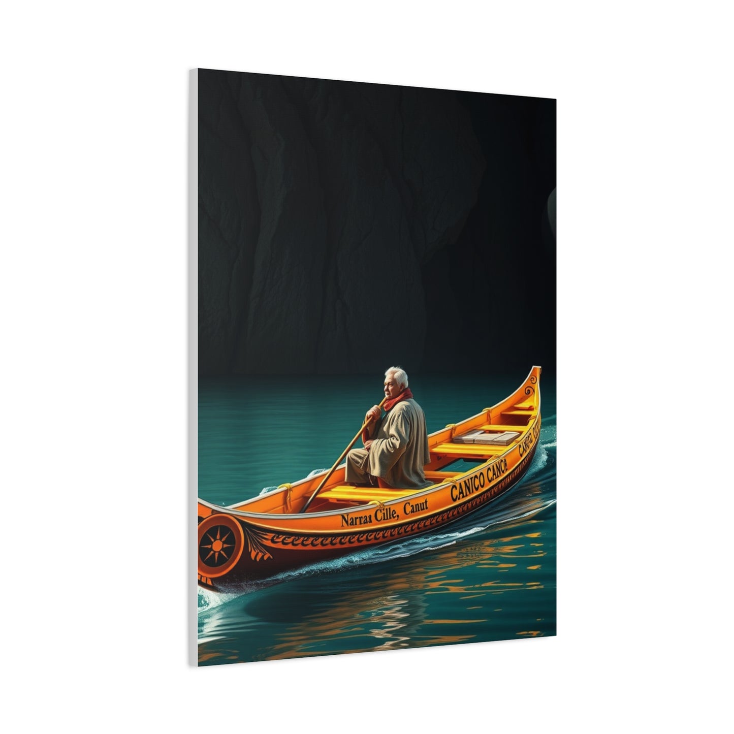 Canoe Art Refined Canvas Wall Art & Canvas Print
