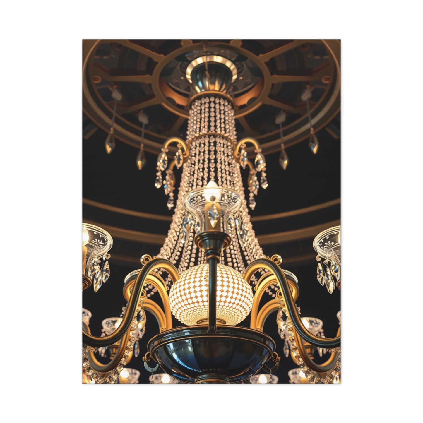 Supreme Chandelier Art Collection Wall Art & Canvas Print