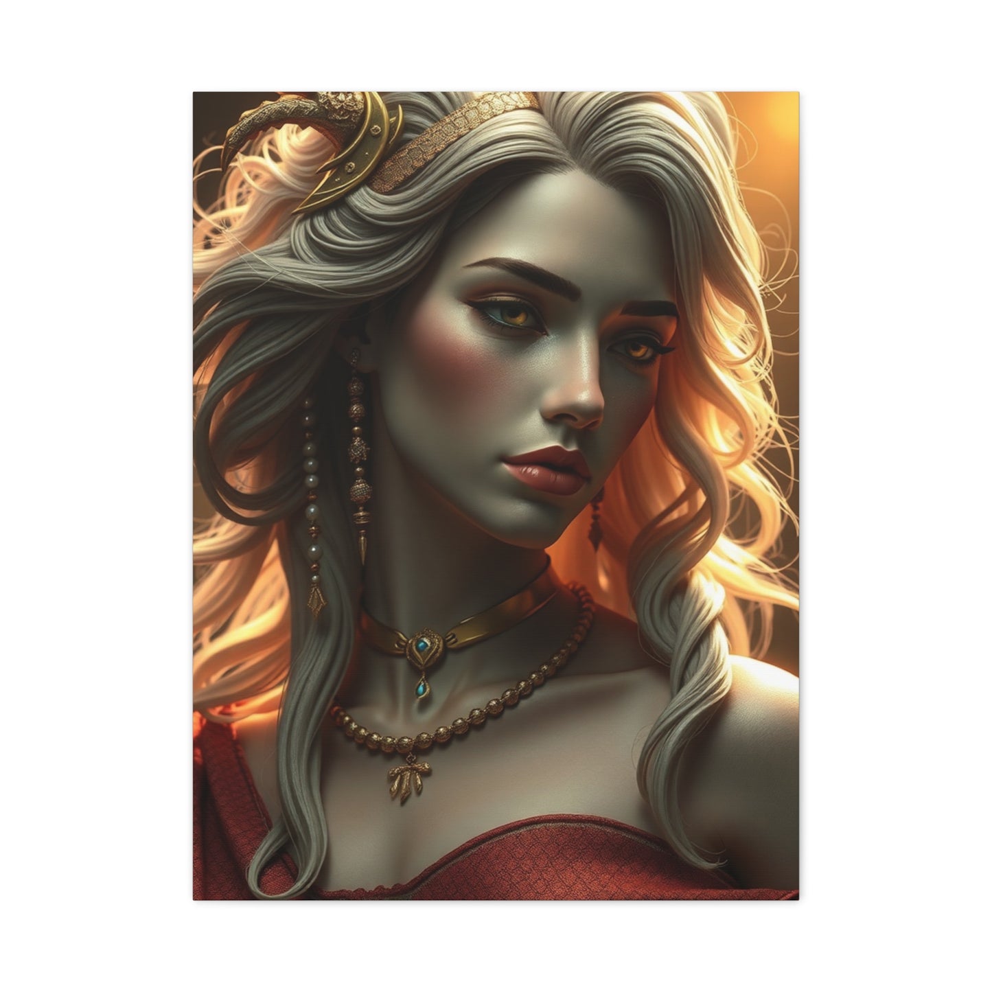 Refined Zodiac Serenity Canvas