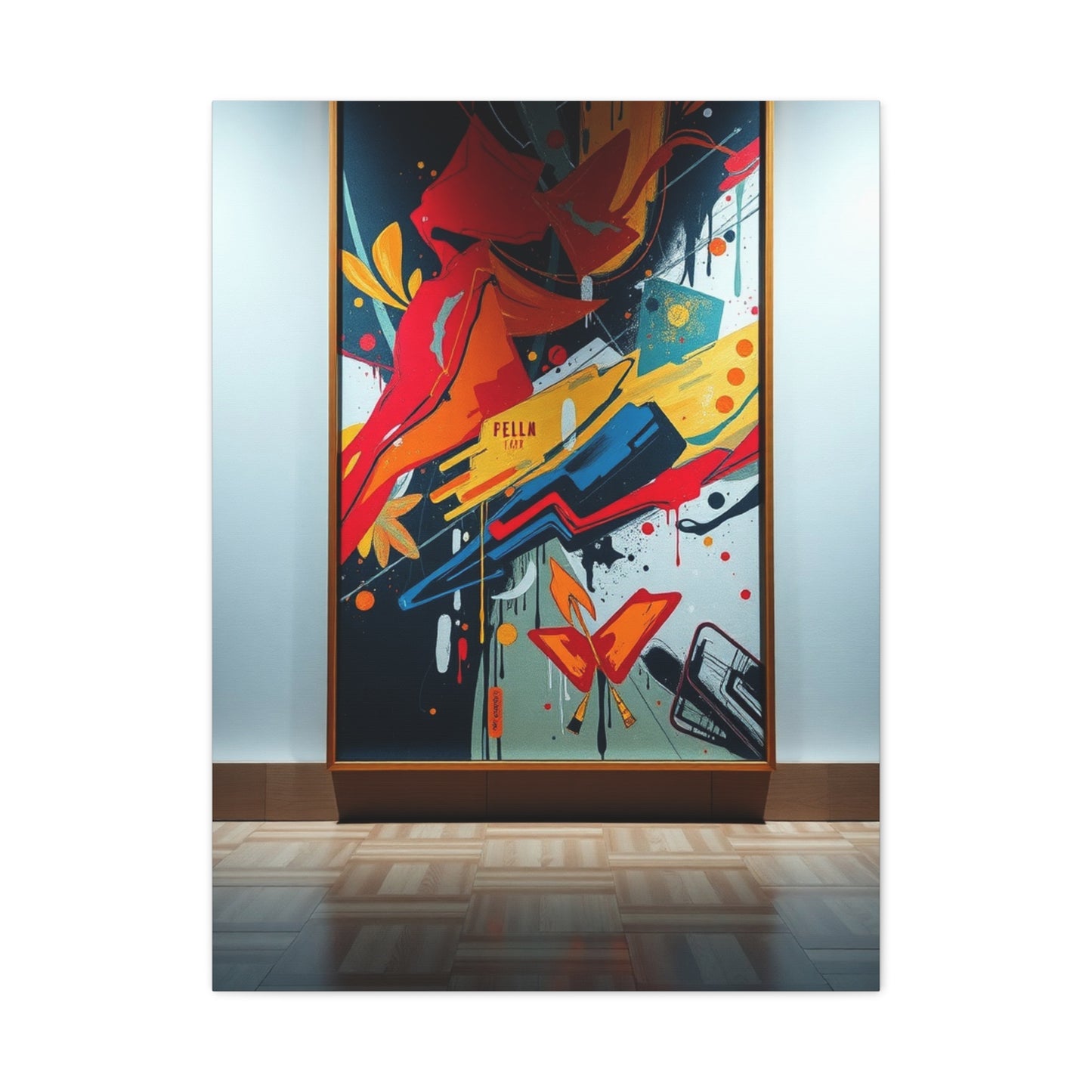Avant-Garde Symphony Canvas Wall Art & Canvas Print