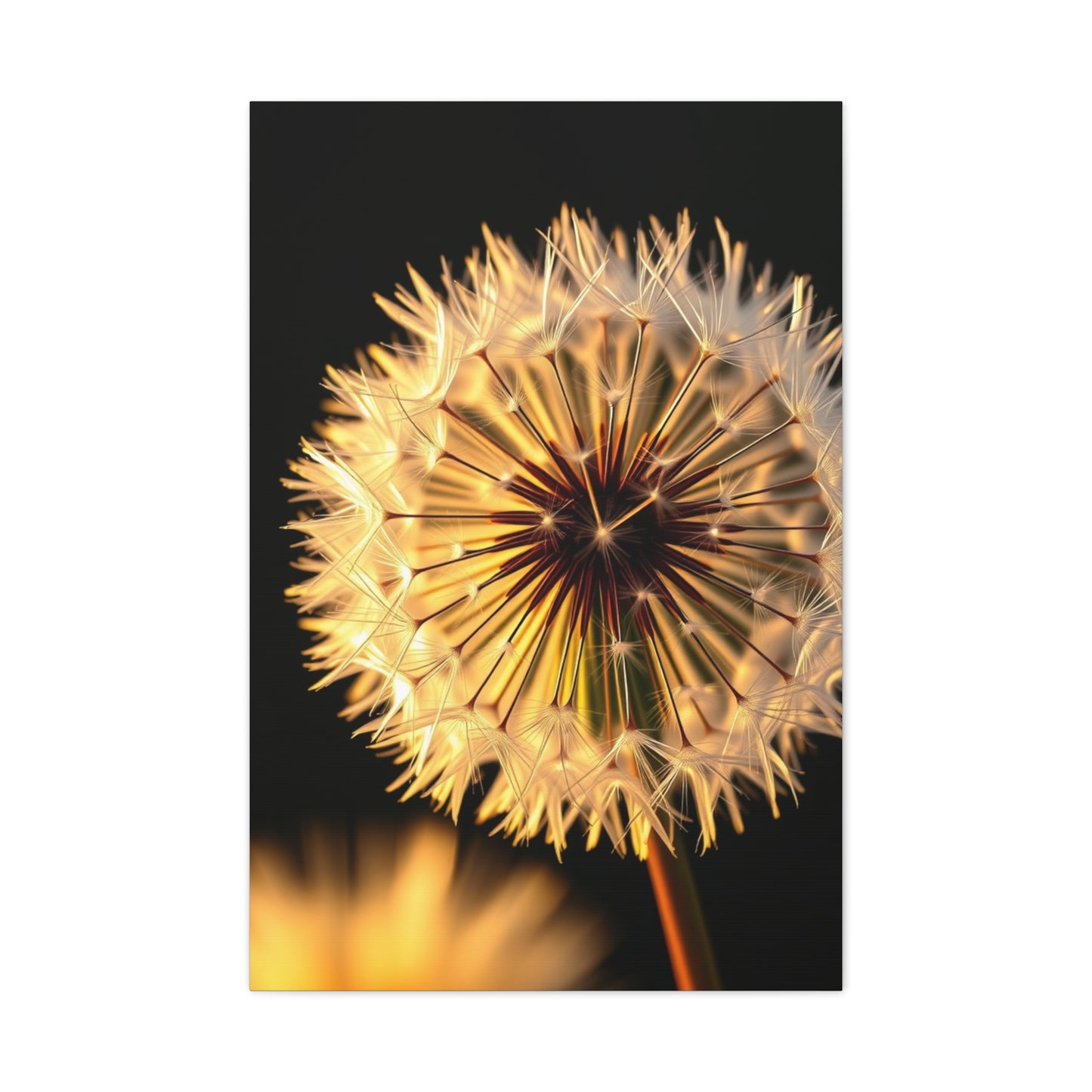 Vision Dandelion Flower Art Art Wall Art & Canvas Print