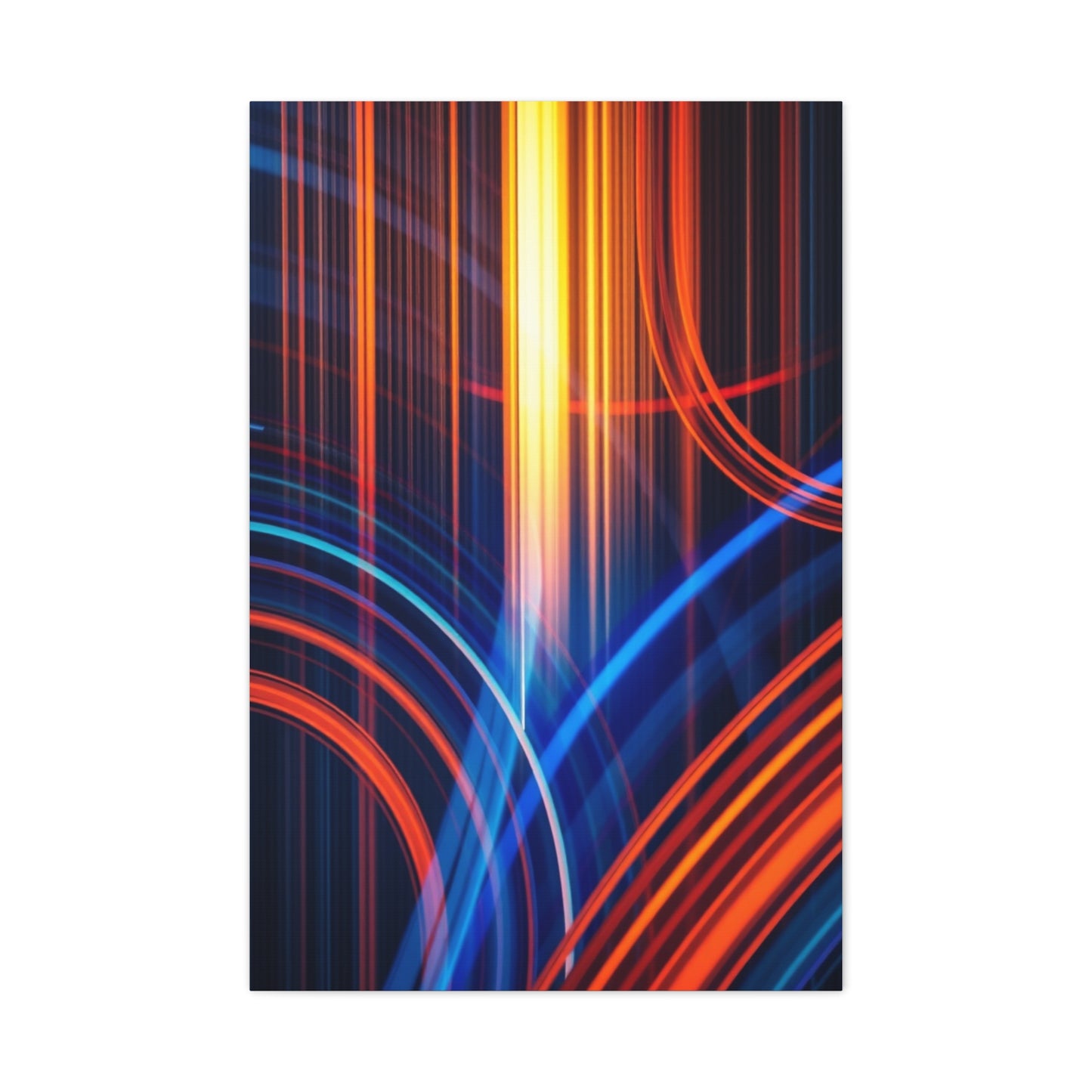Masterpiece Linear Abstract Art Vision Wall Art & Canvas Print