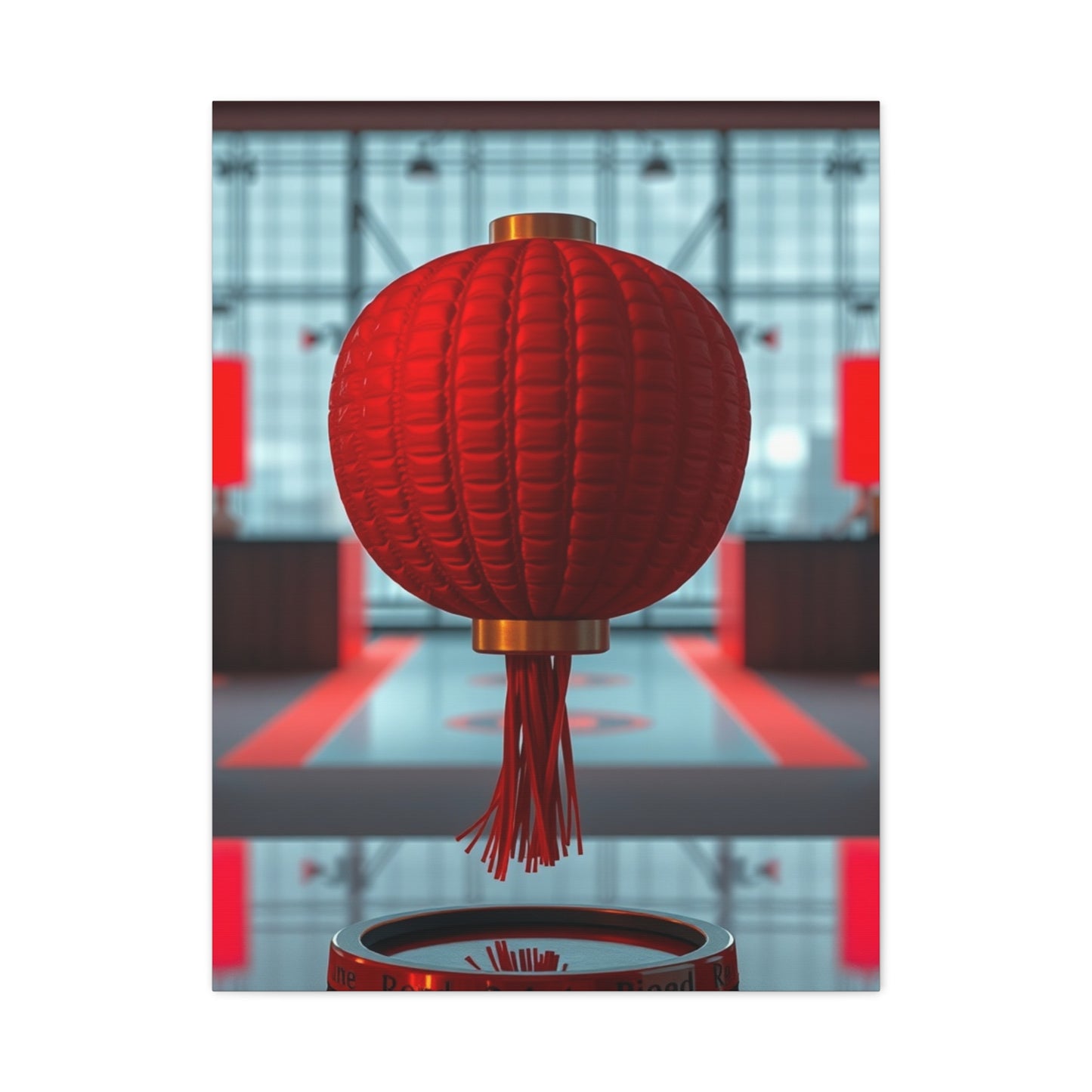 Maroon Grandeur Art Wall Art & Canvas Print