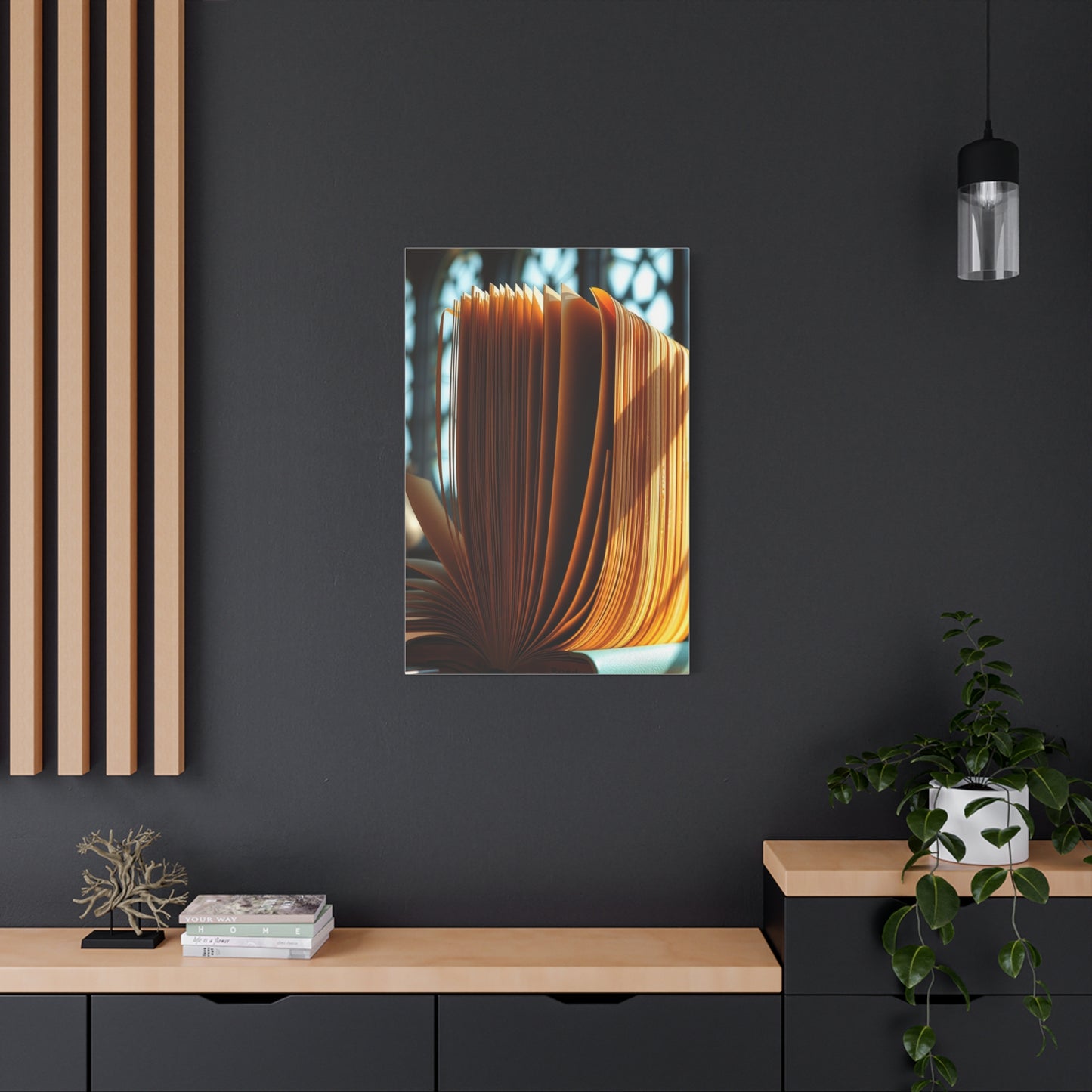 Masterpiece Book Art Vision Wall Art & Canvas Print