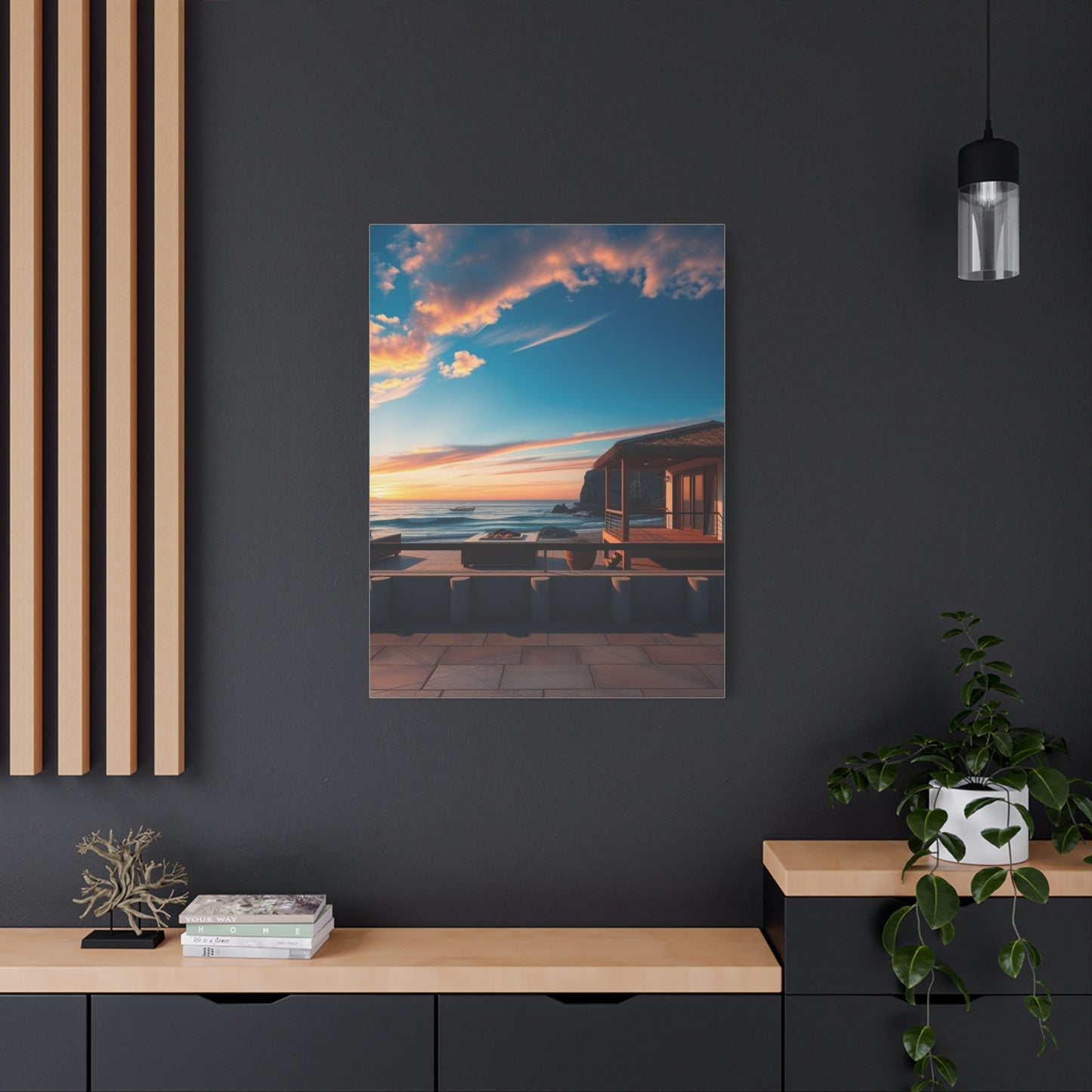 Seaside Serenity Canvas Wall Art & Canvas Print