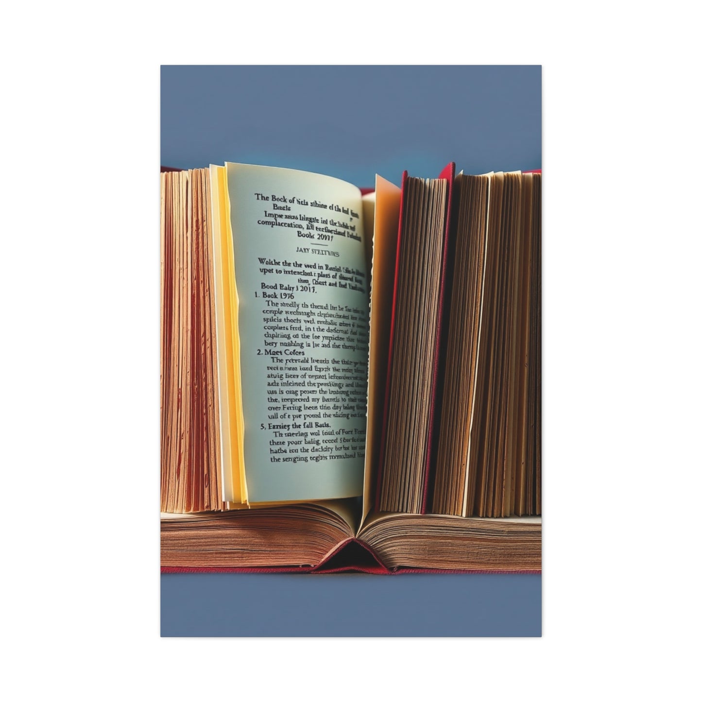 Book Art Supreme Gallery Wall Art & Canvas Print