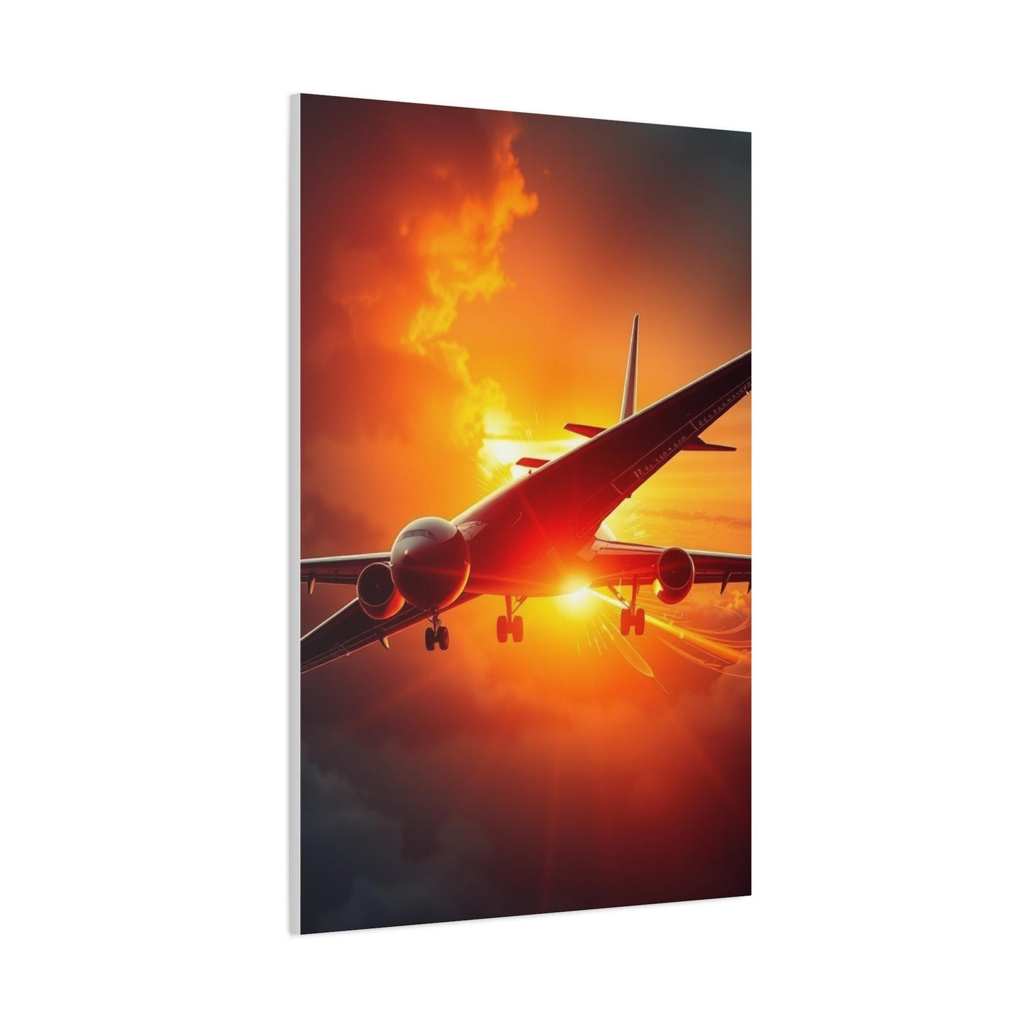 Vision Airplane Art Art Wall Art & Canvas Print