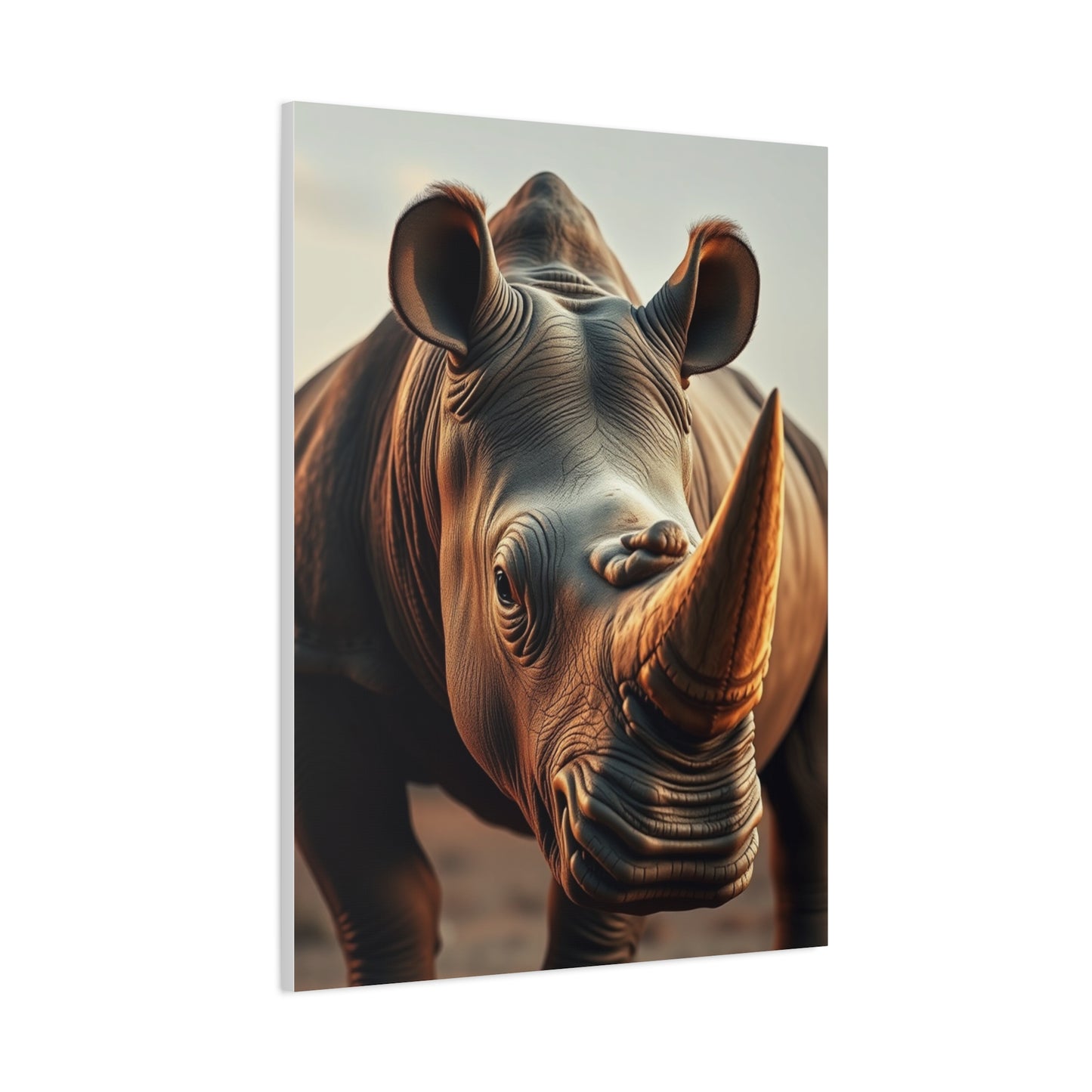 Elite Rhinoceros Art Vision Wall Art & Canvas Print