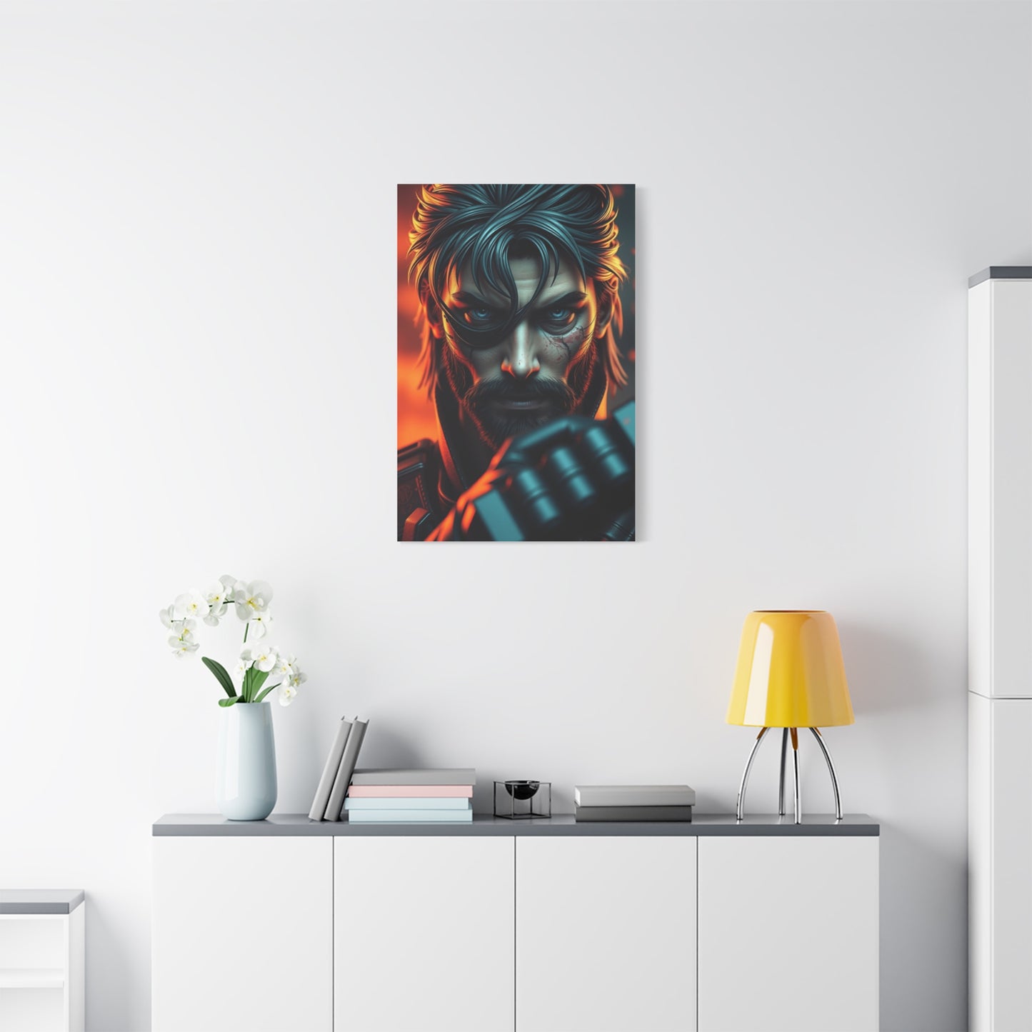 Metal Gear Solid Art Refined Canvas Wall Art & Canvas Print
