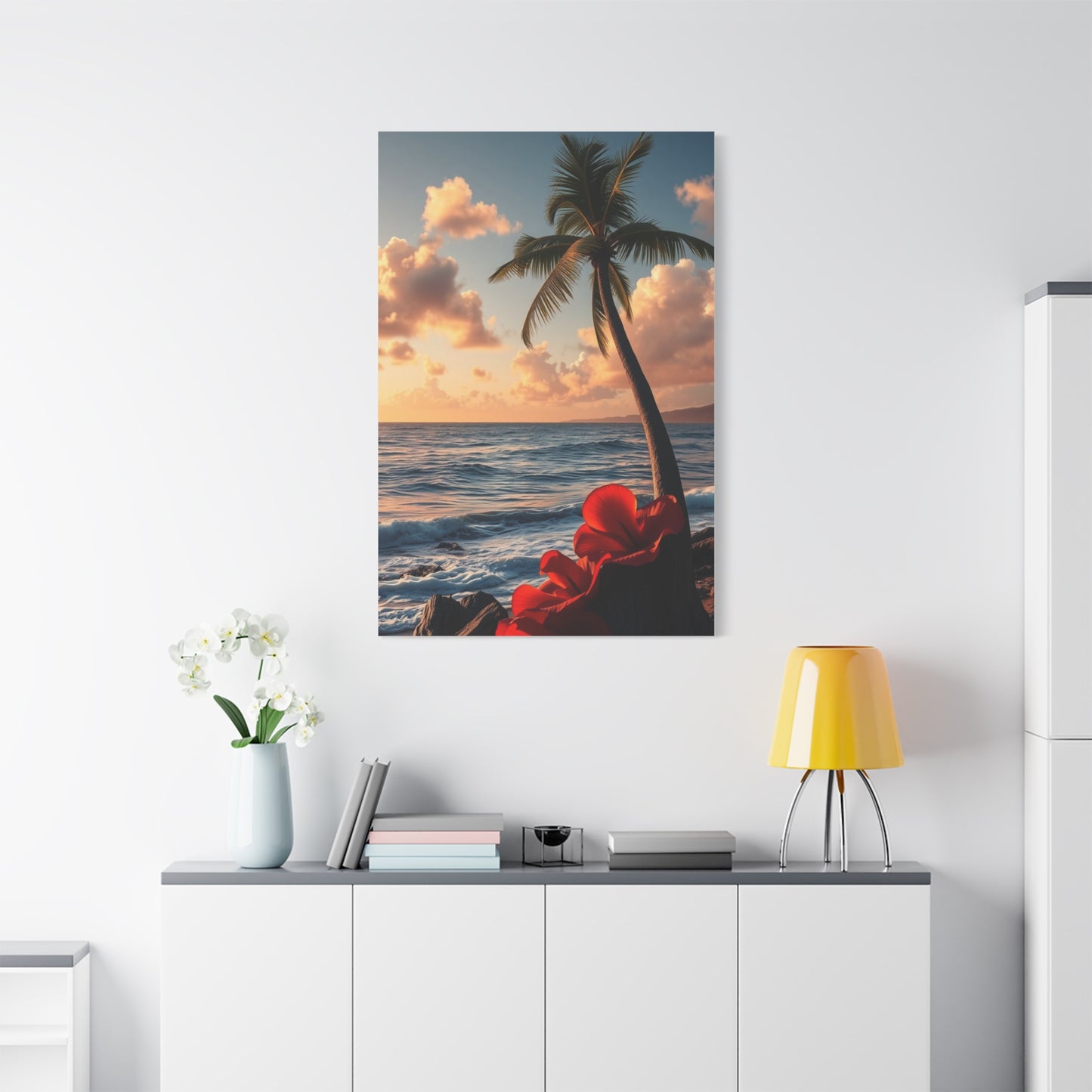Radiant Sunset Elegance Wall Art & Canvas Print