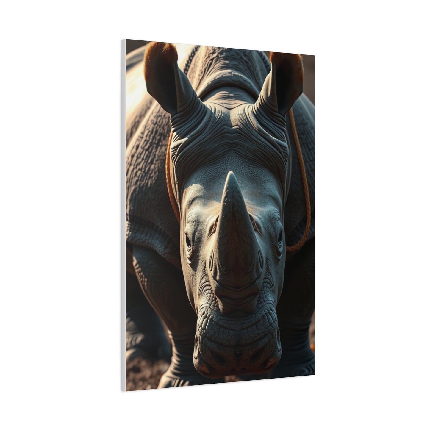 Vision Rhinoceros Art Art Wall Art & Canvas Print