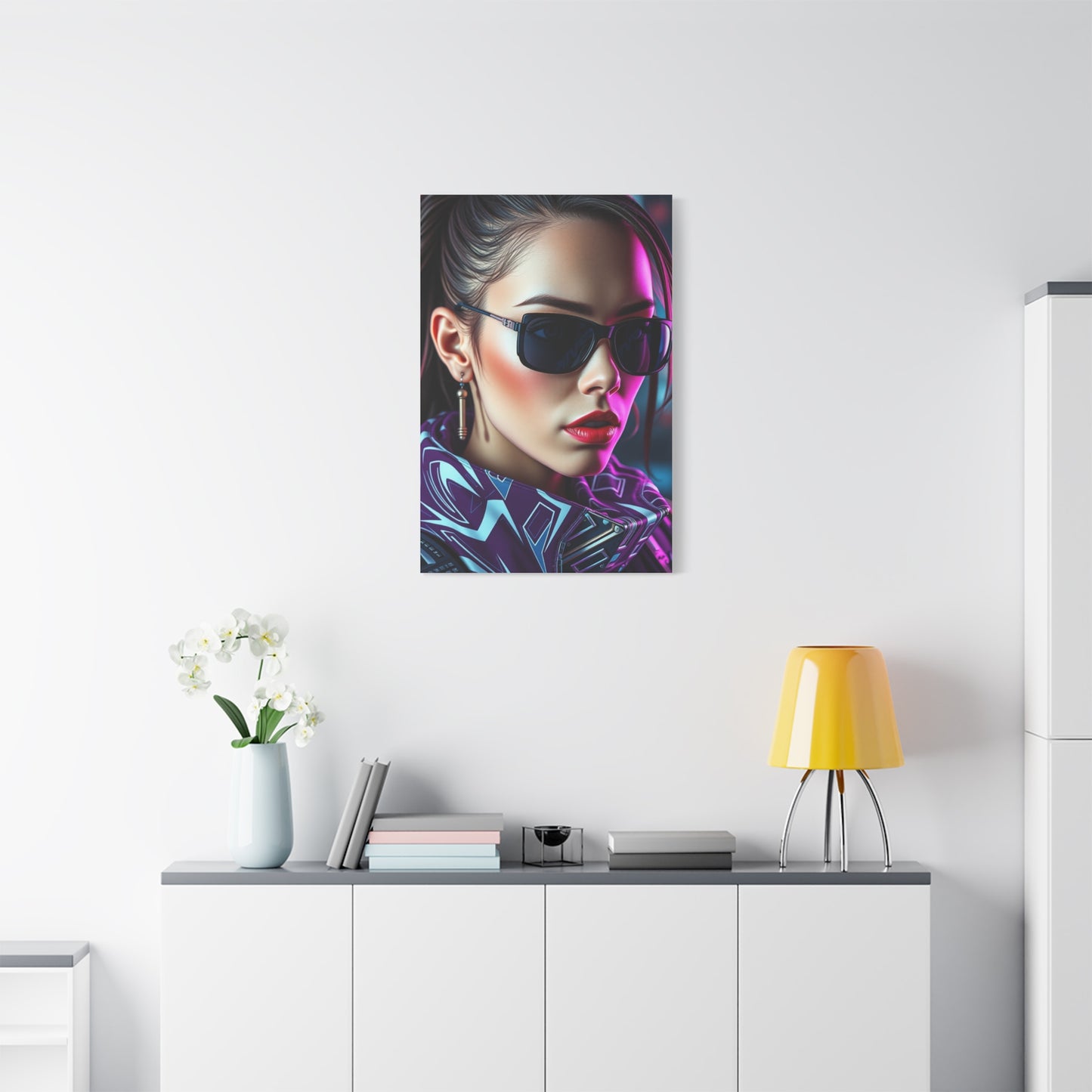 Supreme Cyberpunk Art Collection Wall Art & Canvas Print