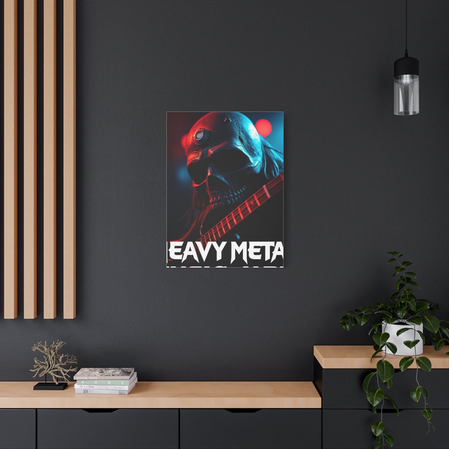 Vision Heavy Metal Music Art Art Wall Art & Canvas Print