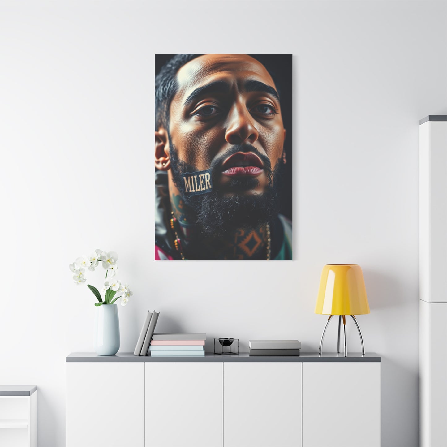 Divine Rhythm Impression Wall Art & Canvas Print