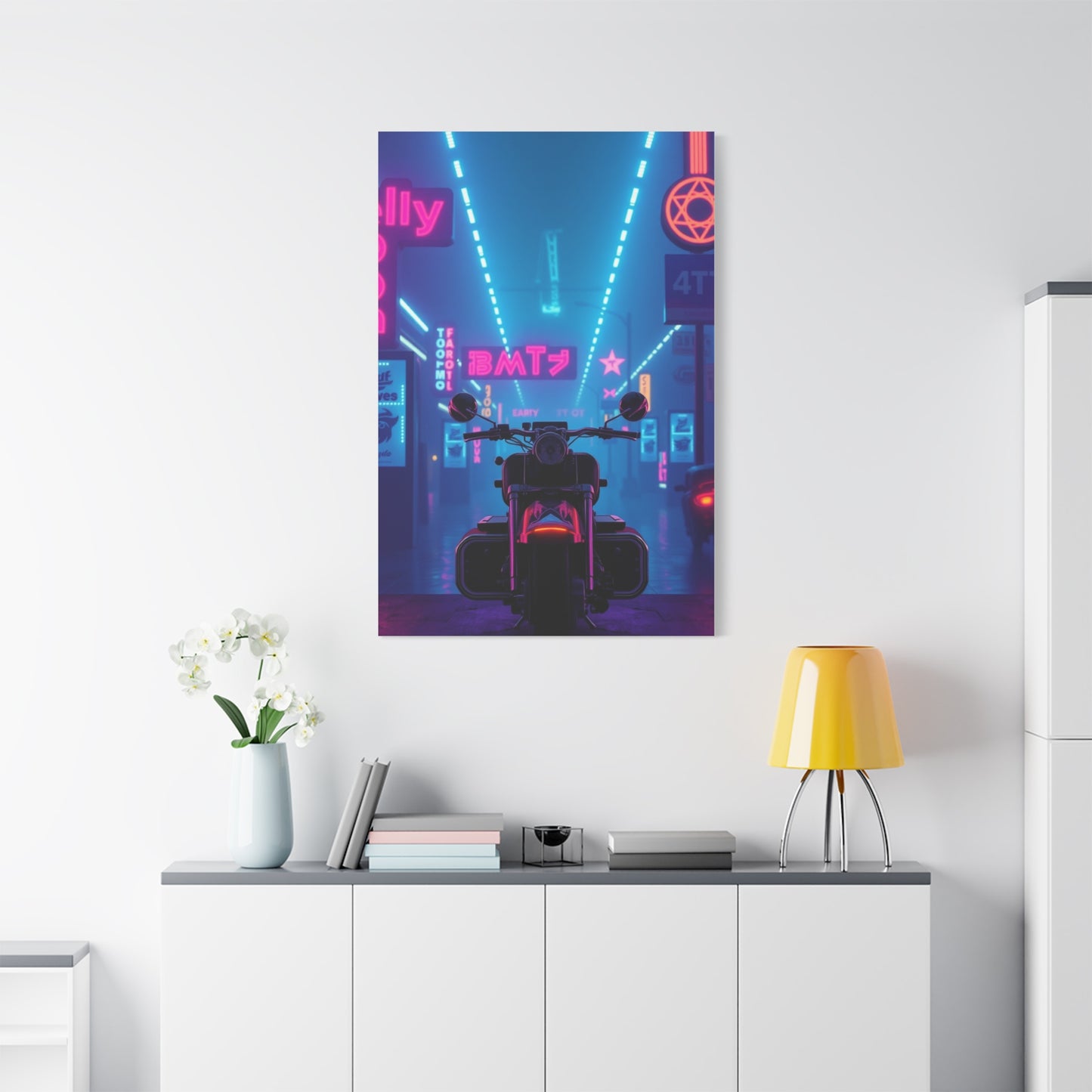 Retro Grandeur Illustration Wall Art & Canvas Print