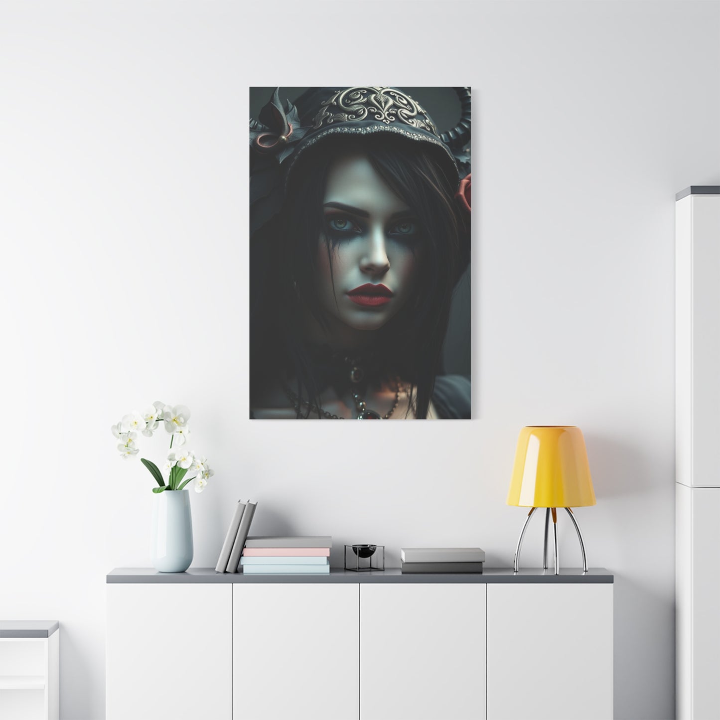 Shadowed Reverie Canvas wall art & canvas print