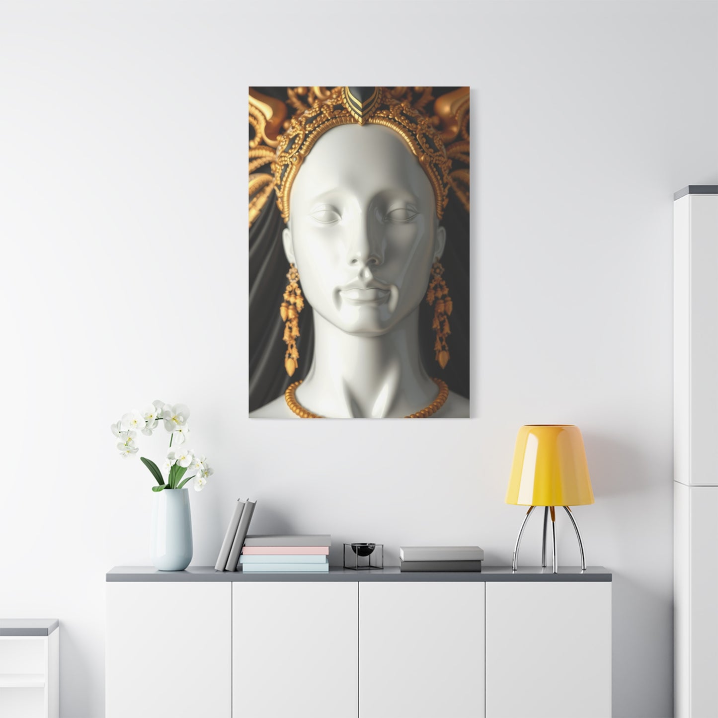 Black White and Gold Art Supreme Gallery Wall Art & Canvas Print