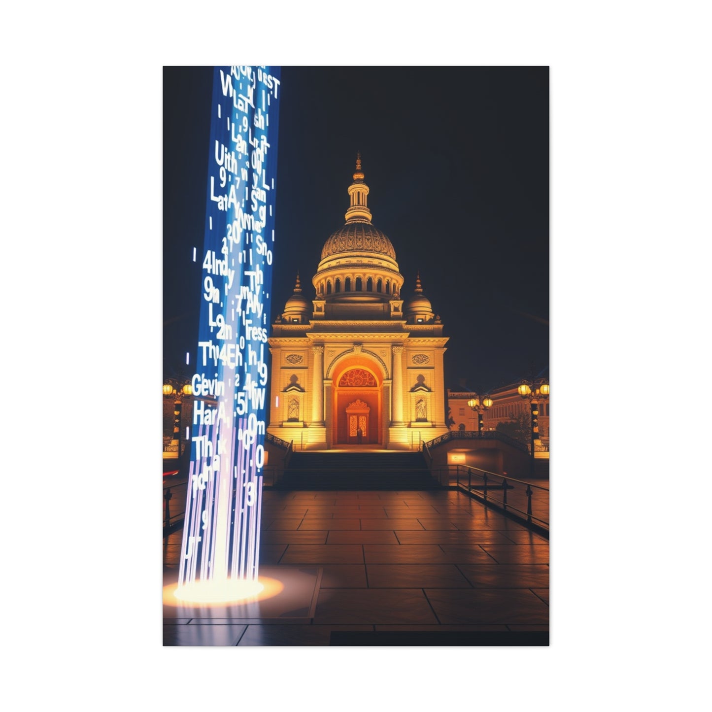 Vision Landmark Art Art Wall Art & Canvas Print