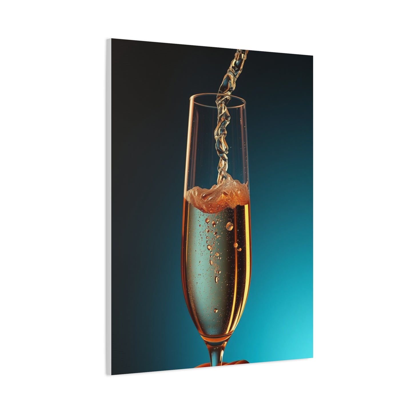 Masterpiece Champagne Art Vision Wall Art & Canvas Print